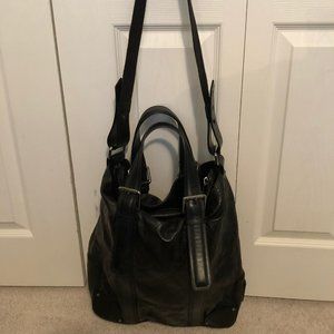 Chloé Quilted Convertible Black Leather Tote